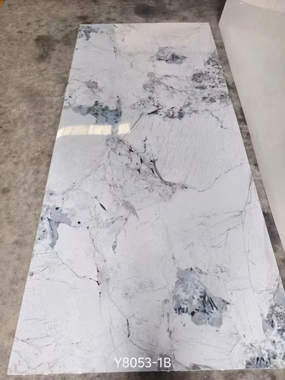 Home Marble Wall Panel PVC UV Marble High Glossy Board for Interior