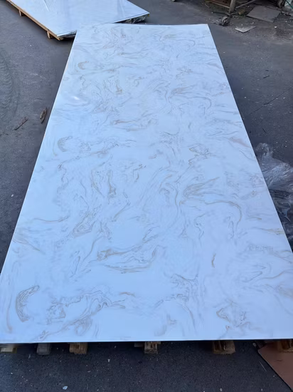 2.5mm PVC Marble Sheet UV Marble Board for Wall Usage