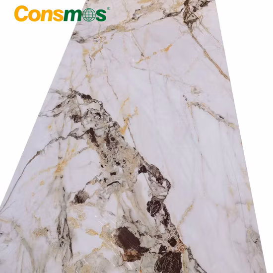 Jinbao PVC UV Board Custom Print Plastic Sheet PVC Extruder Board PVC Wall Panel Manufacturers Advertising PVC Marble Board