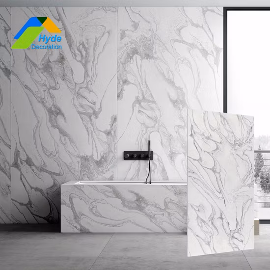 High Quality Building Materials Waterproof PVC Marble Sheet Wall Panel & UV Boards