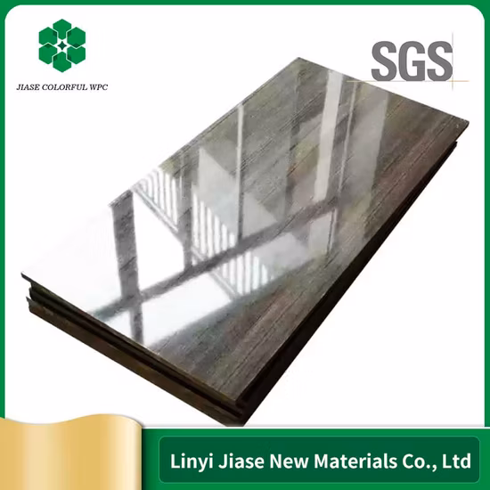 Building Material Paste Install Wall Panel Custom Pattern Decorative UV Highlight Interior Wall PVC Marble 3D Print Board